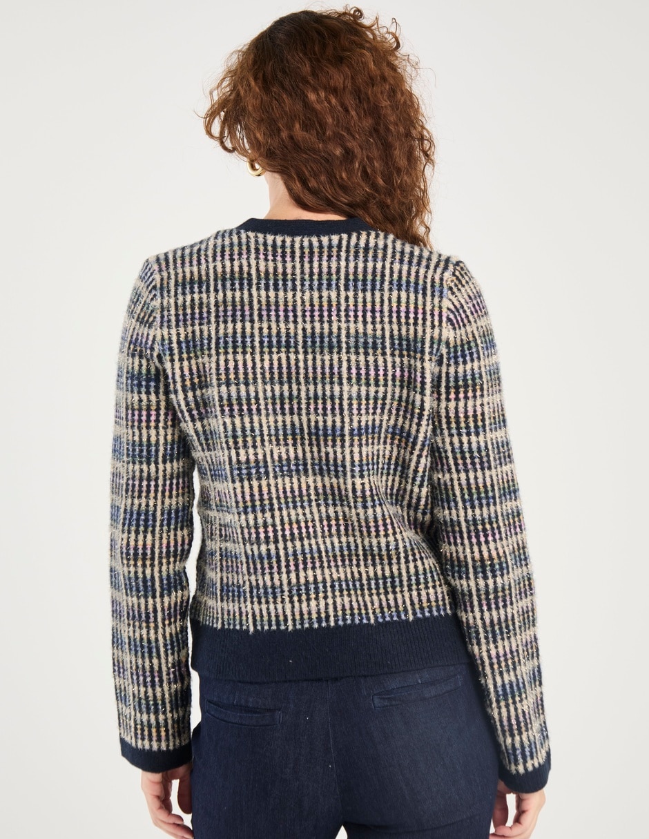 Suéter cuello redondo para mujer 2