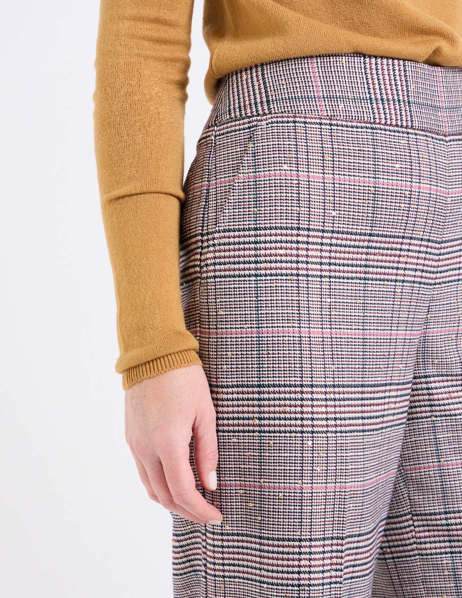 Pantalón de vestir wide leg para mujer 4