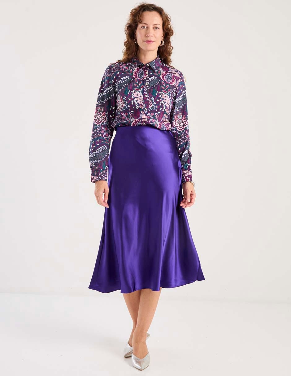 Blusa camisera manga larga para mujer 3