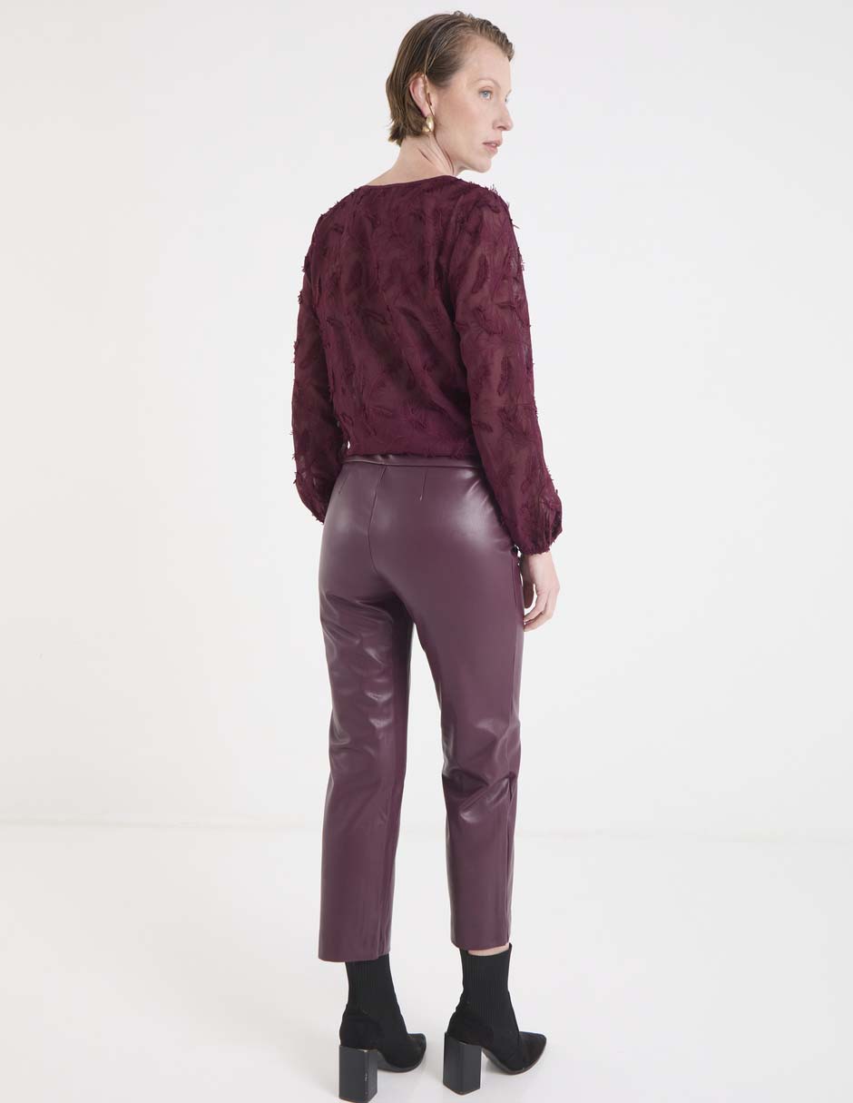 Pantalón capri straight para mujer 2