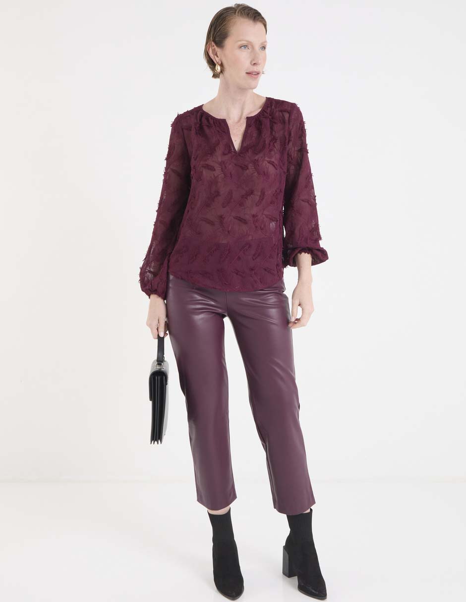 Pantalón capri straight para mujer 3