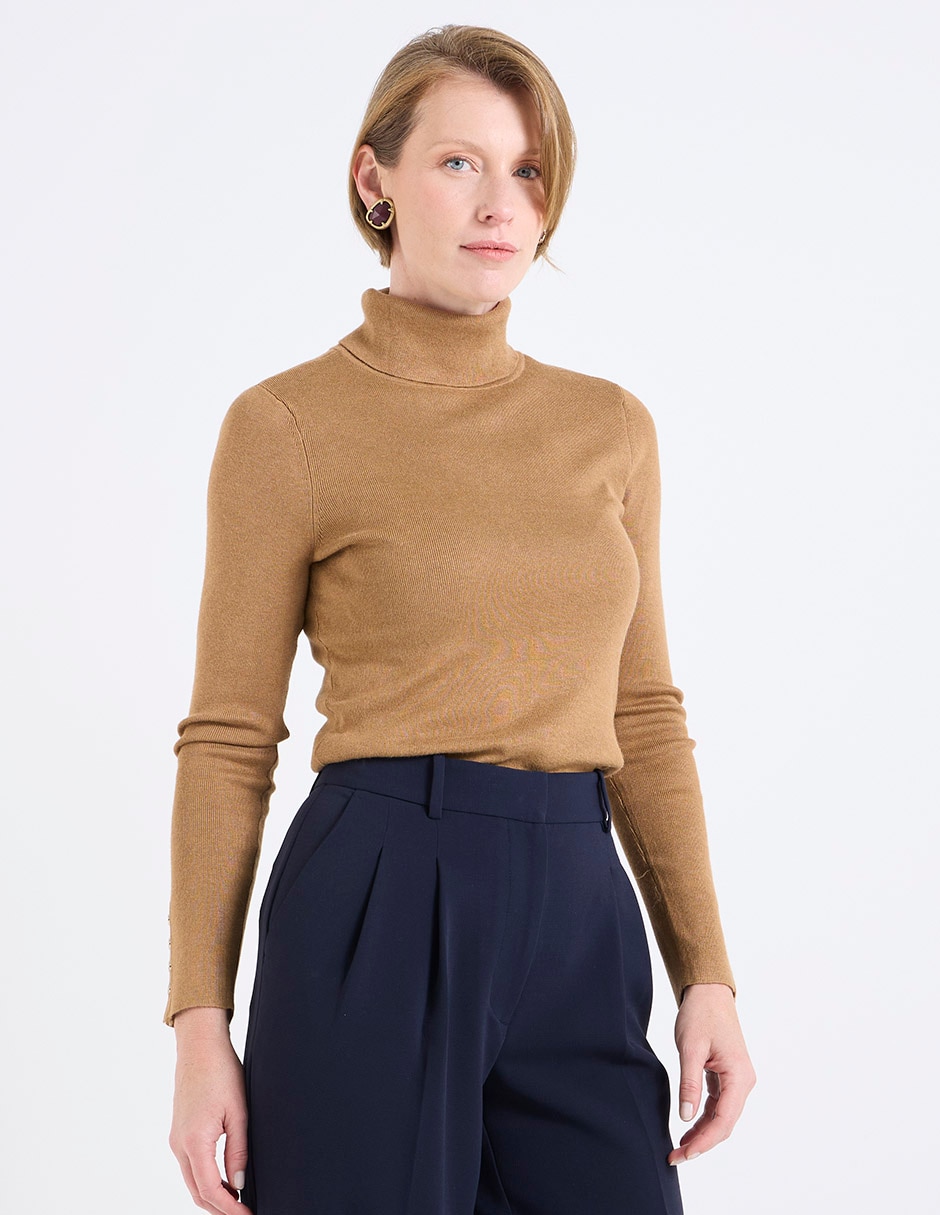 Blusa manga larga para mujer
