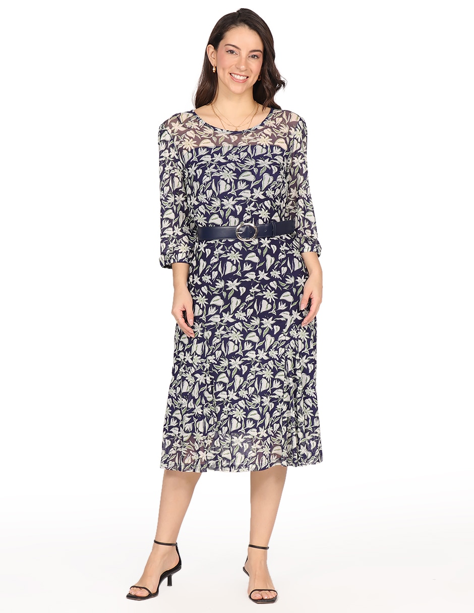 Vestido largo casual Familia Frankfurt para mujer