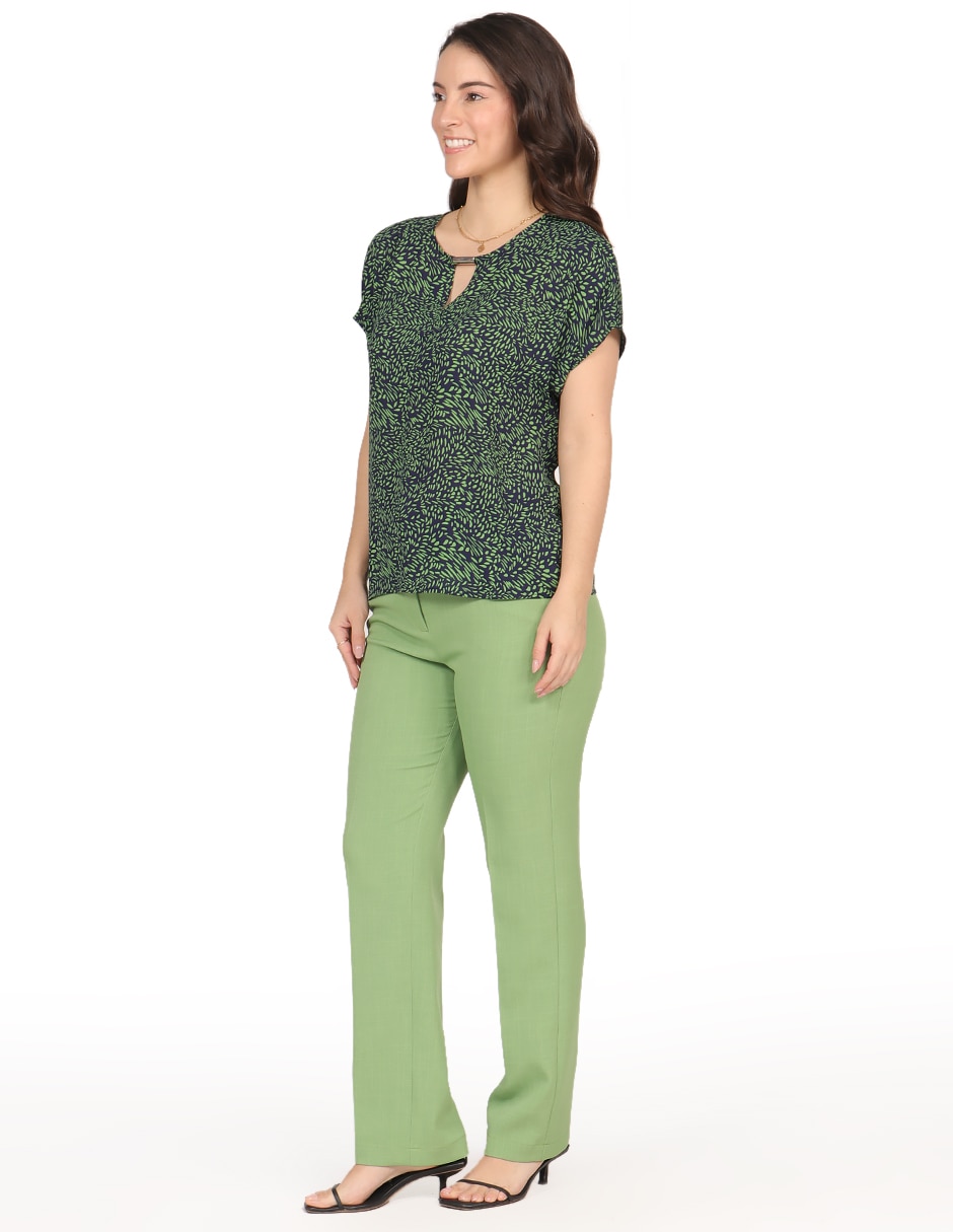 Blusa manga corta para mujer 2