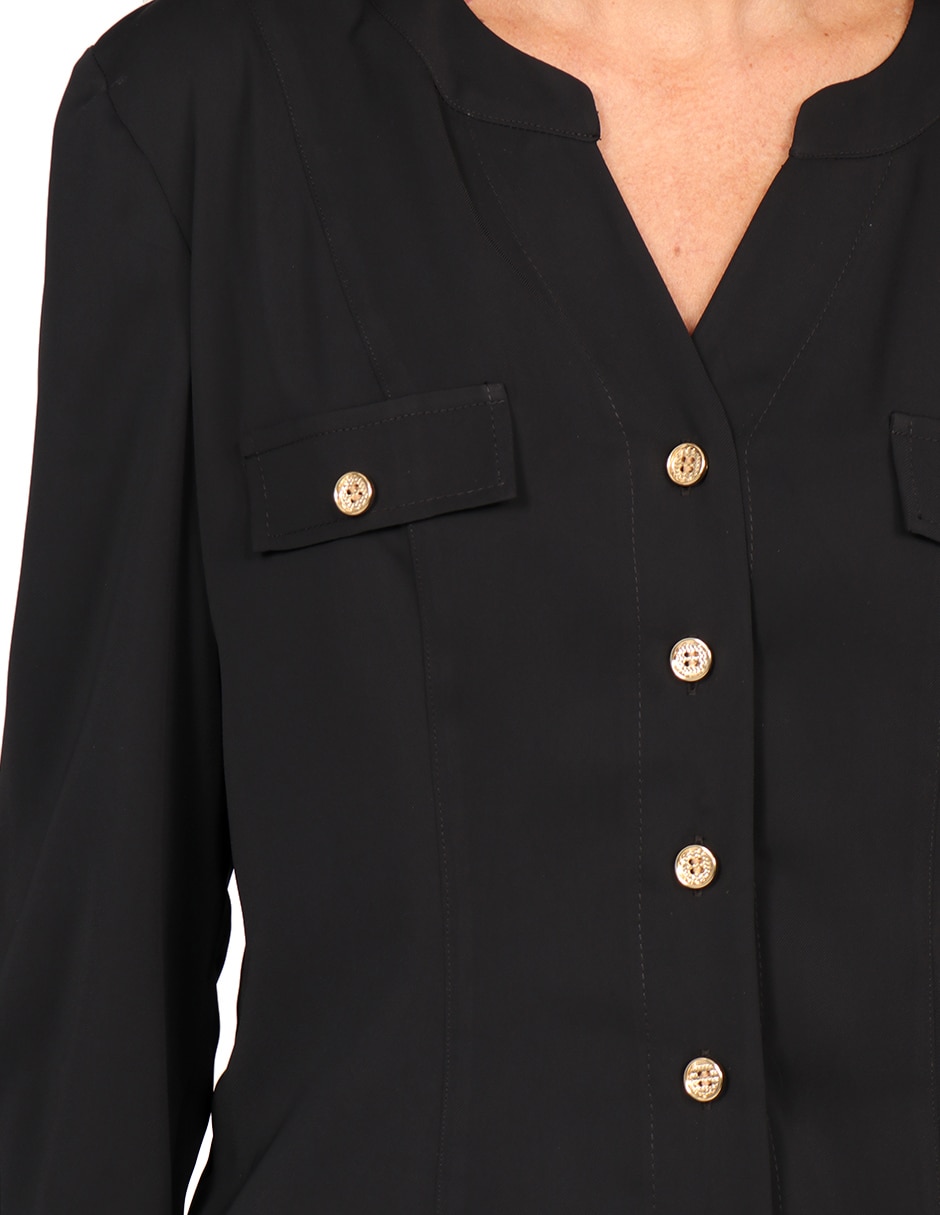 Blusa manga larga para mujer 4