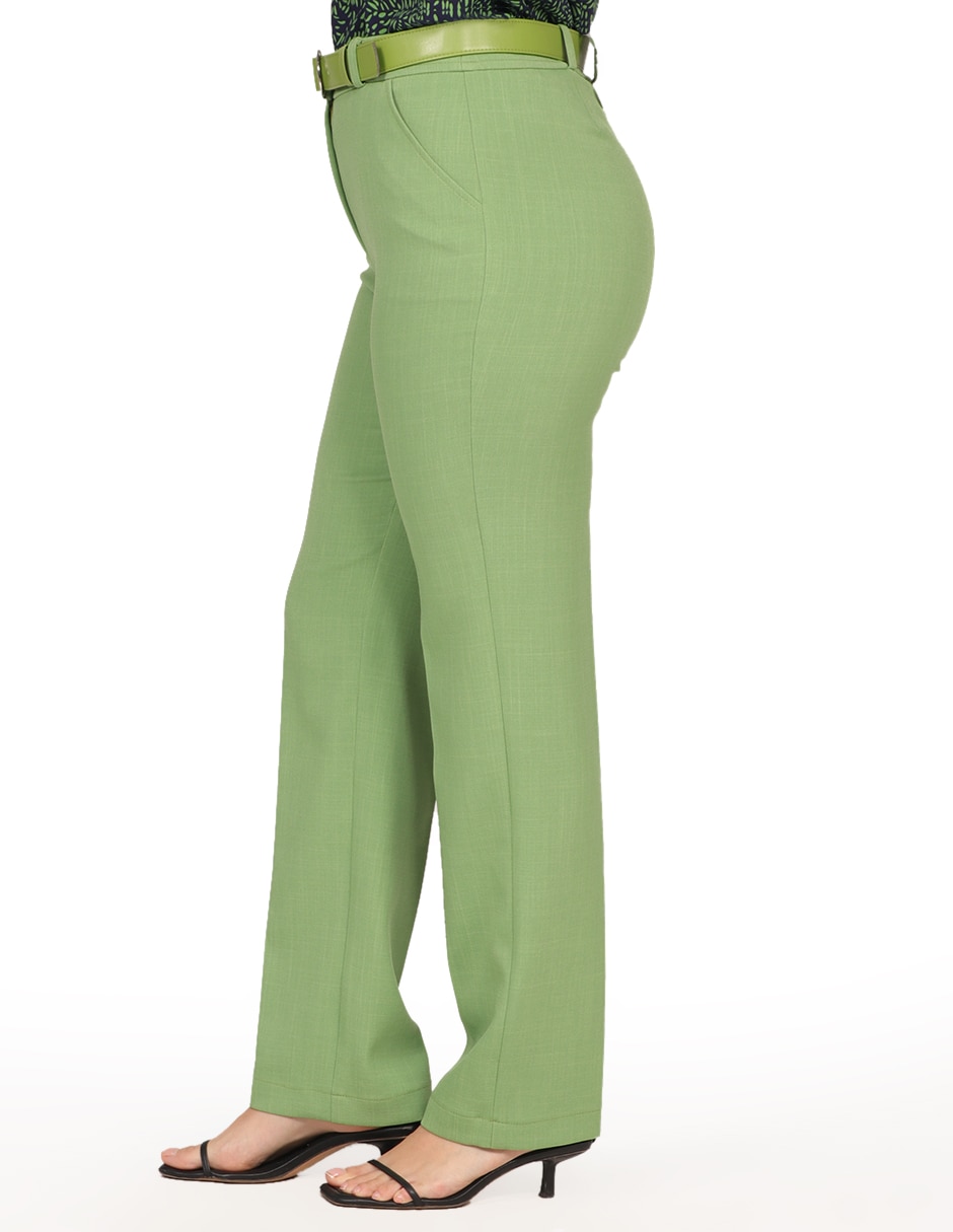Pantalón regular slim para mujer 3