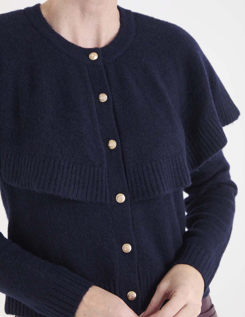 Suéter cuello redondo para mujer 4