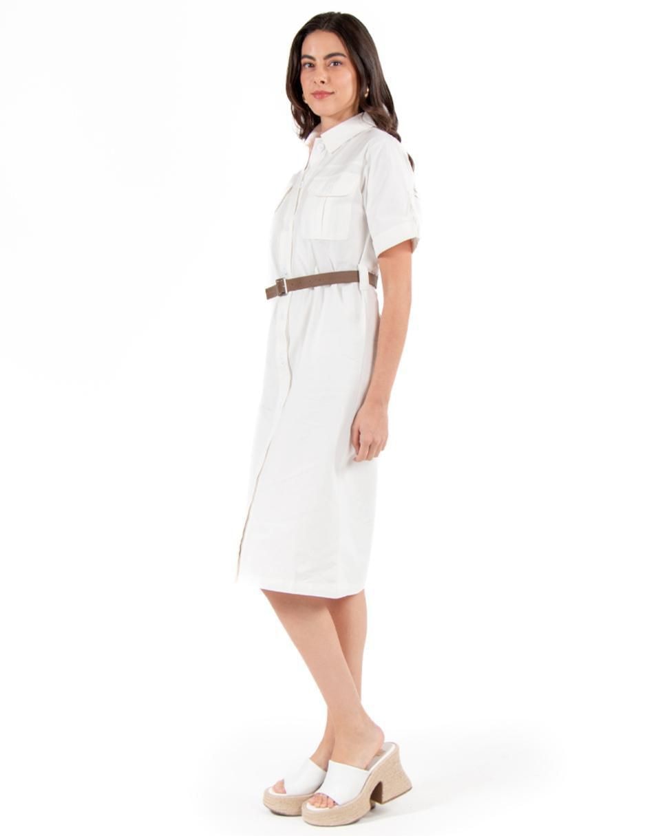 Vestido a la rodilla casual para mujer 2