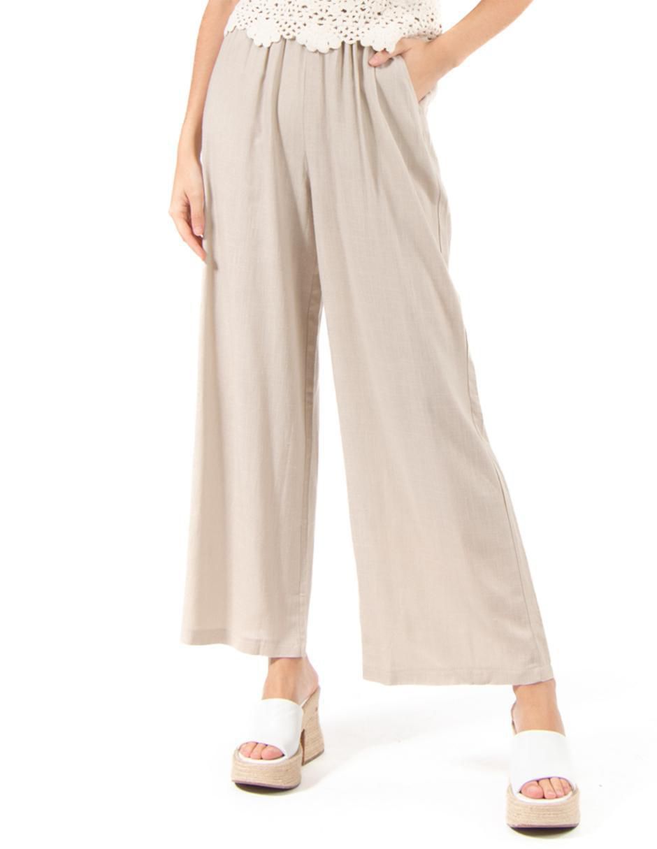 Pantalón capri straight para mujer