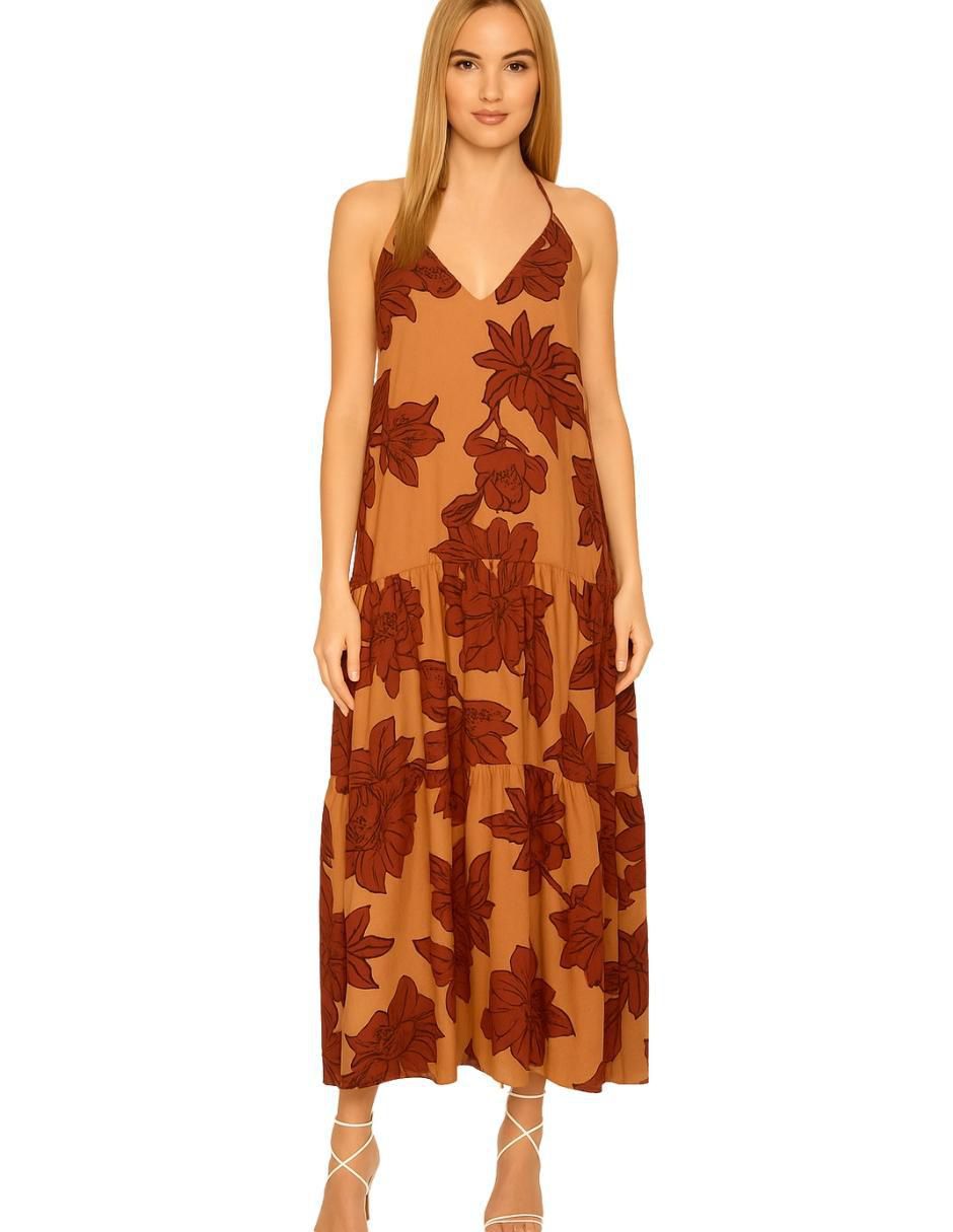 Vestido largo casual Rosso para mujer Vestido largo casual Rosso para mujer