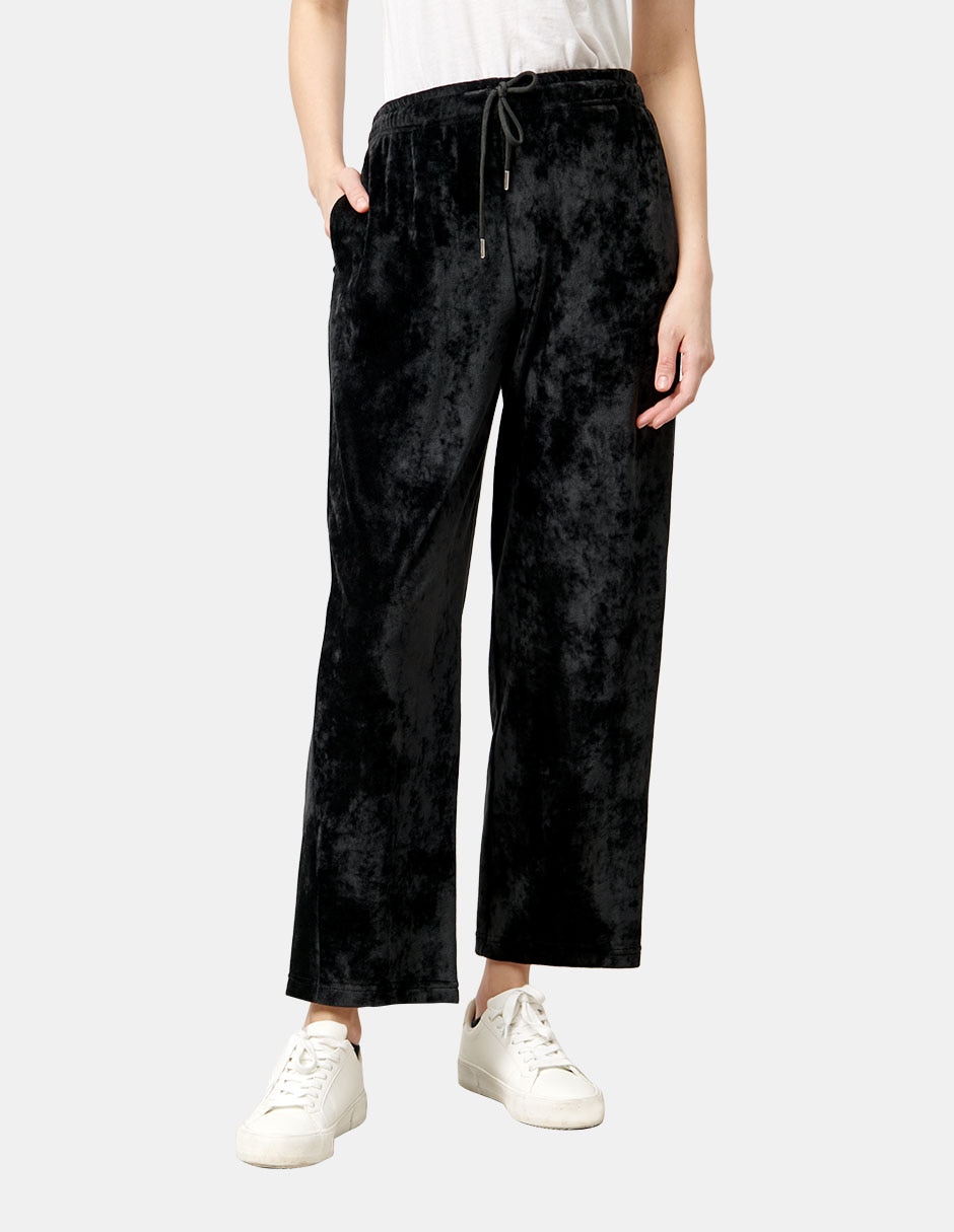 Pants regular con jareta para mujer