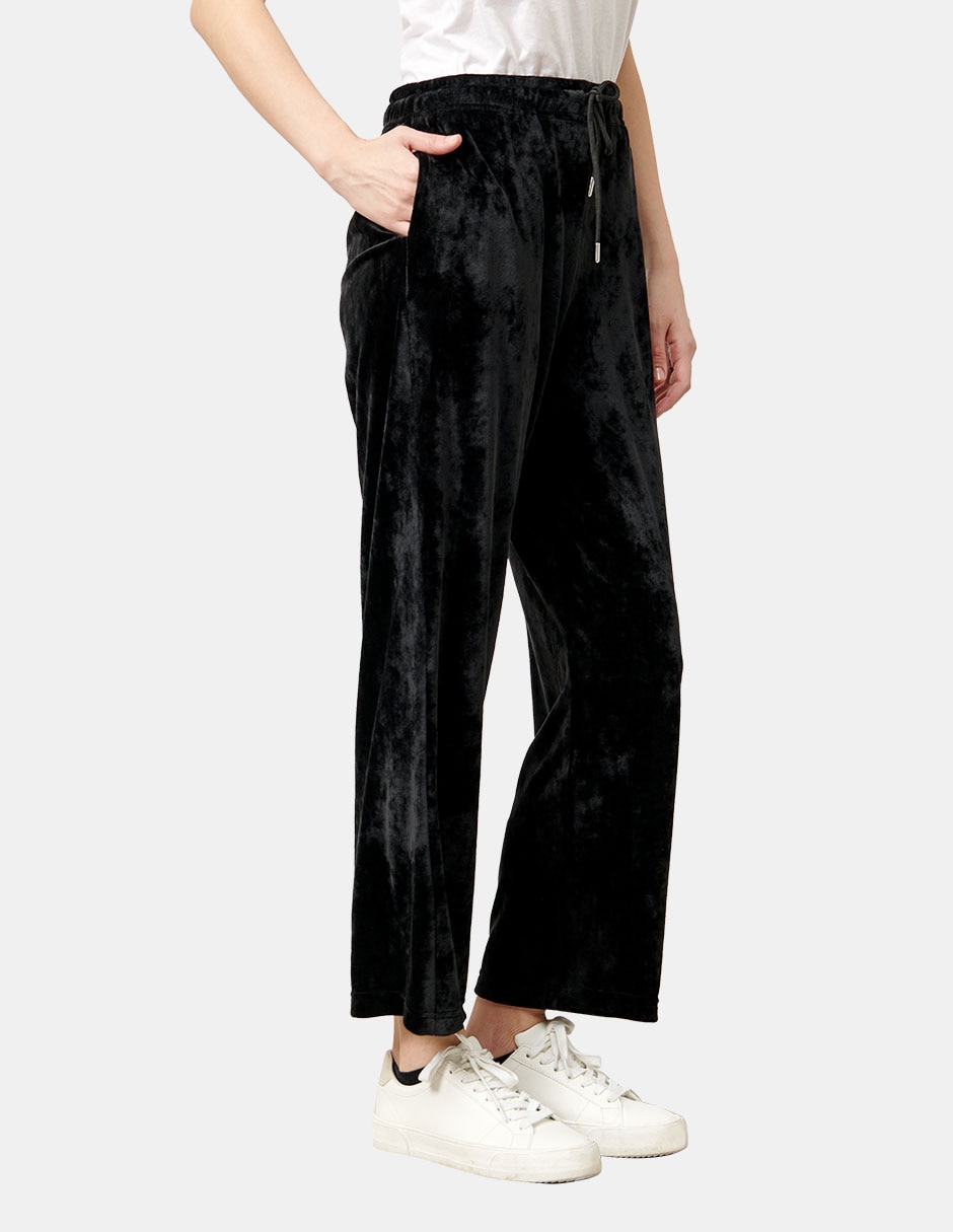 Pants regular con jareta para mujer 3