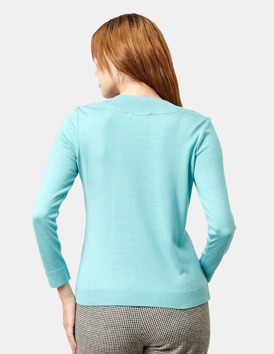 Blusa manga larga para mujer 4