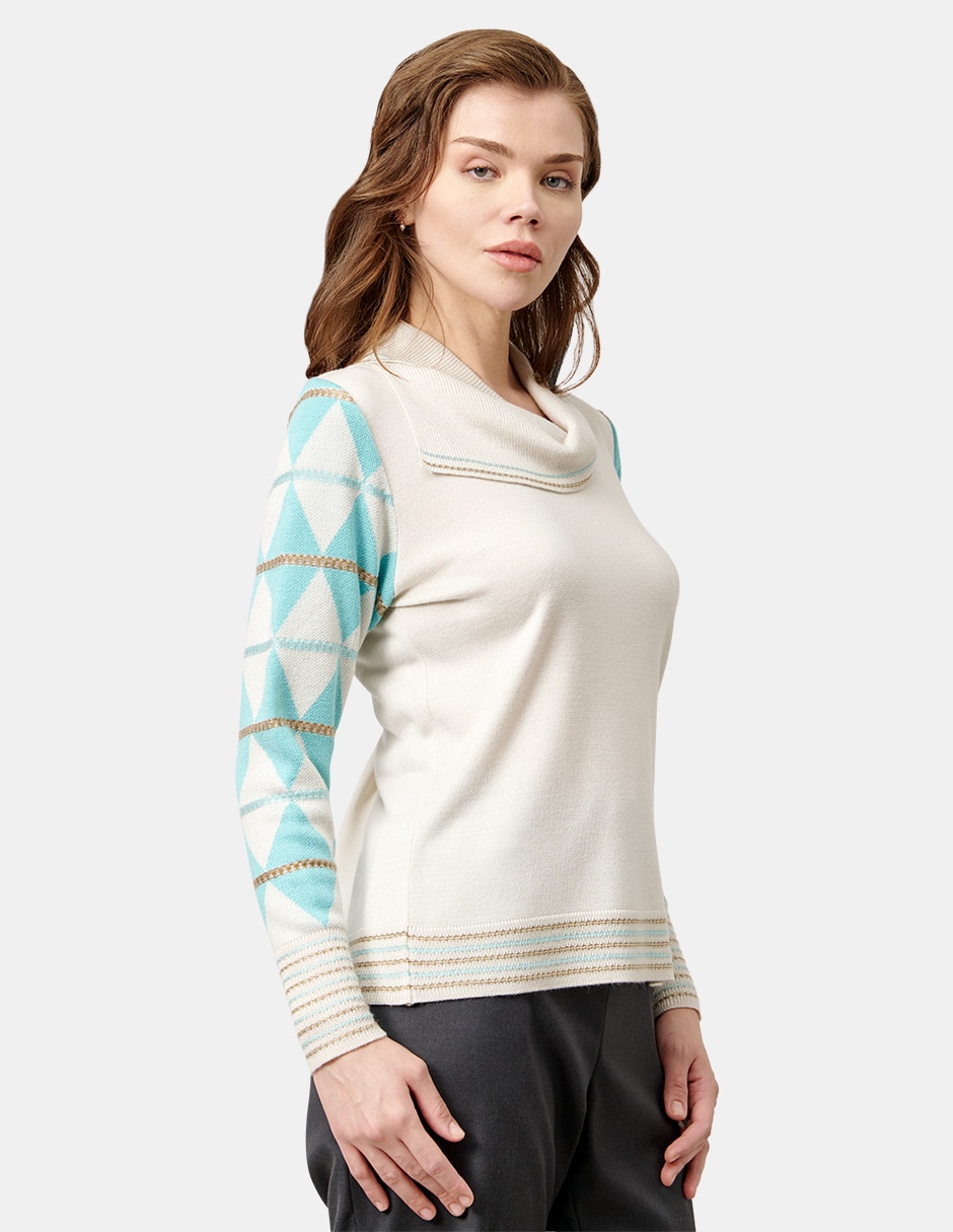 Blusa manga larga para mujer 3