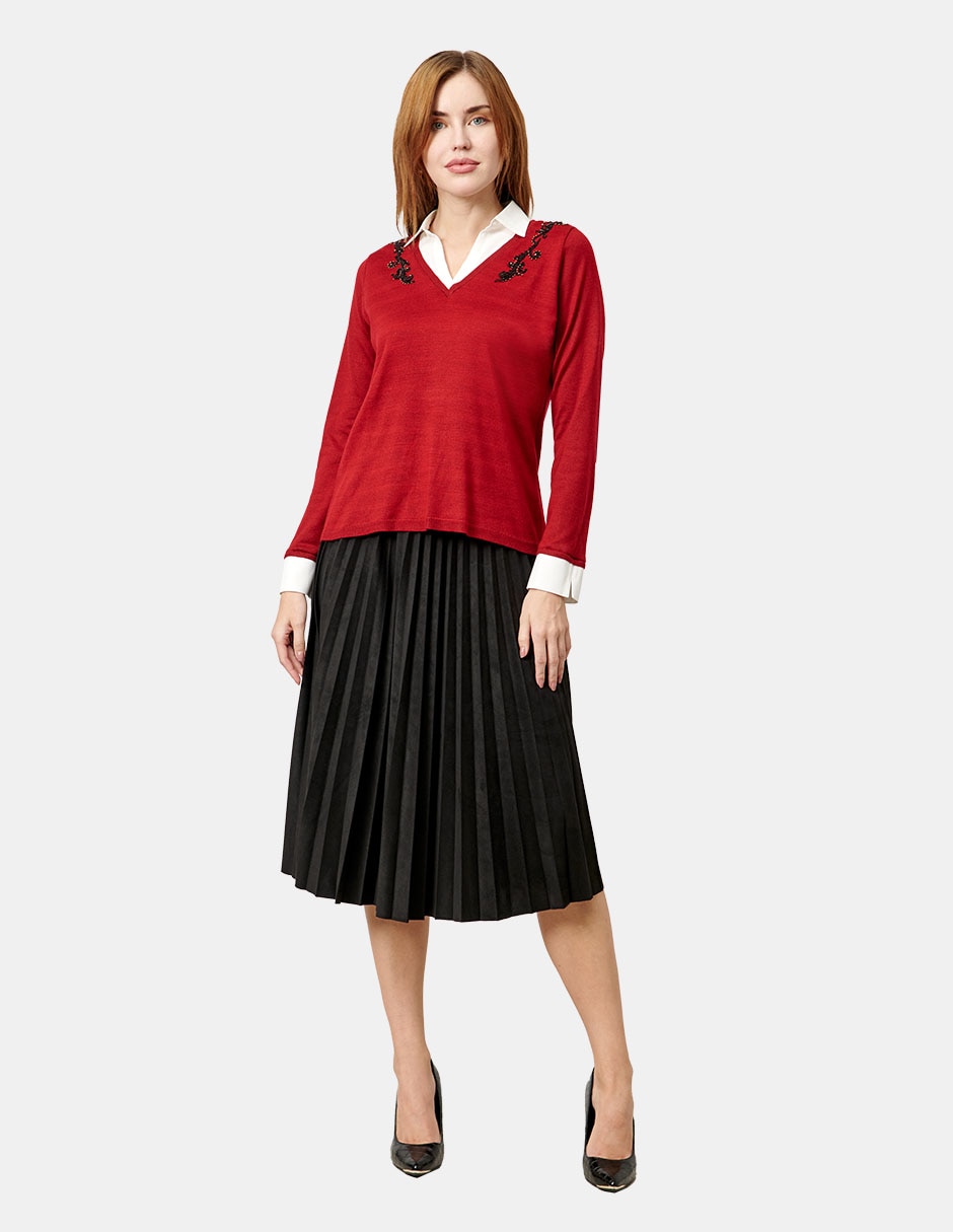 Blusa manga larga para mujer 2