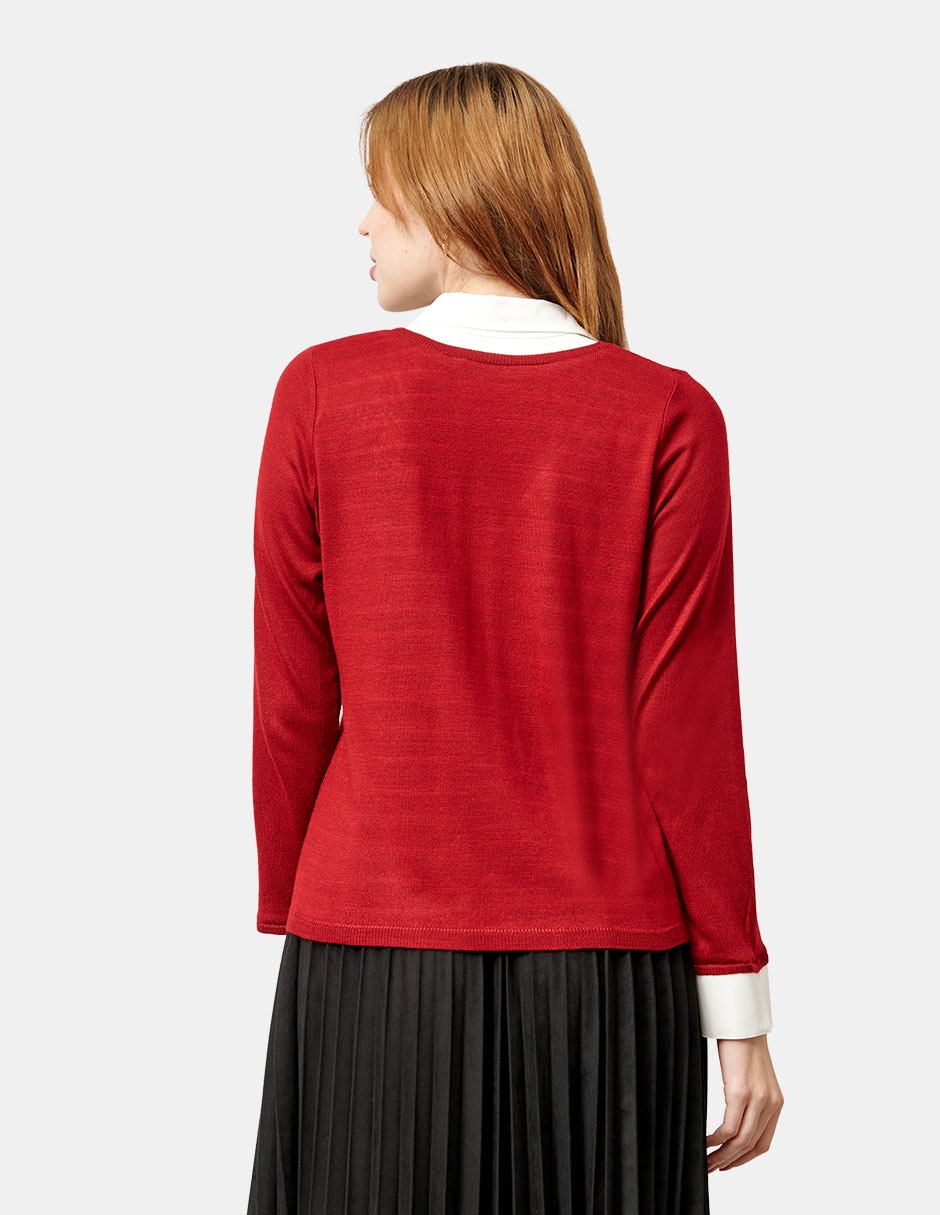 Blusa manga larga para mujer 4