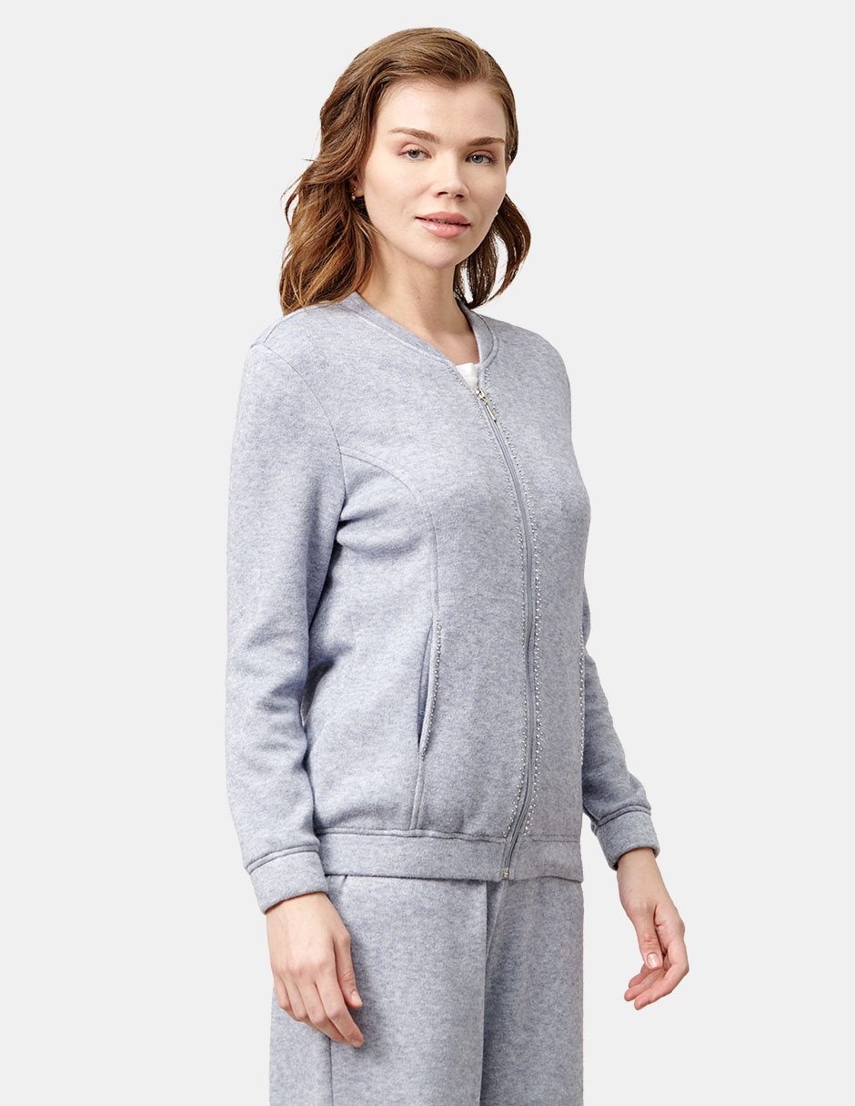 Sudadera con con bolsillos para mujer 3