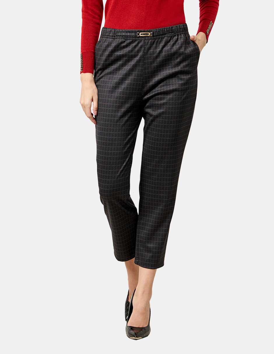 Pantalón regular para mujer