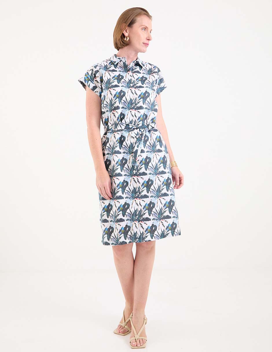 Vestido 3/4 casual para mujer