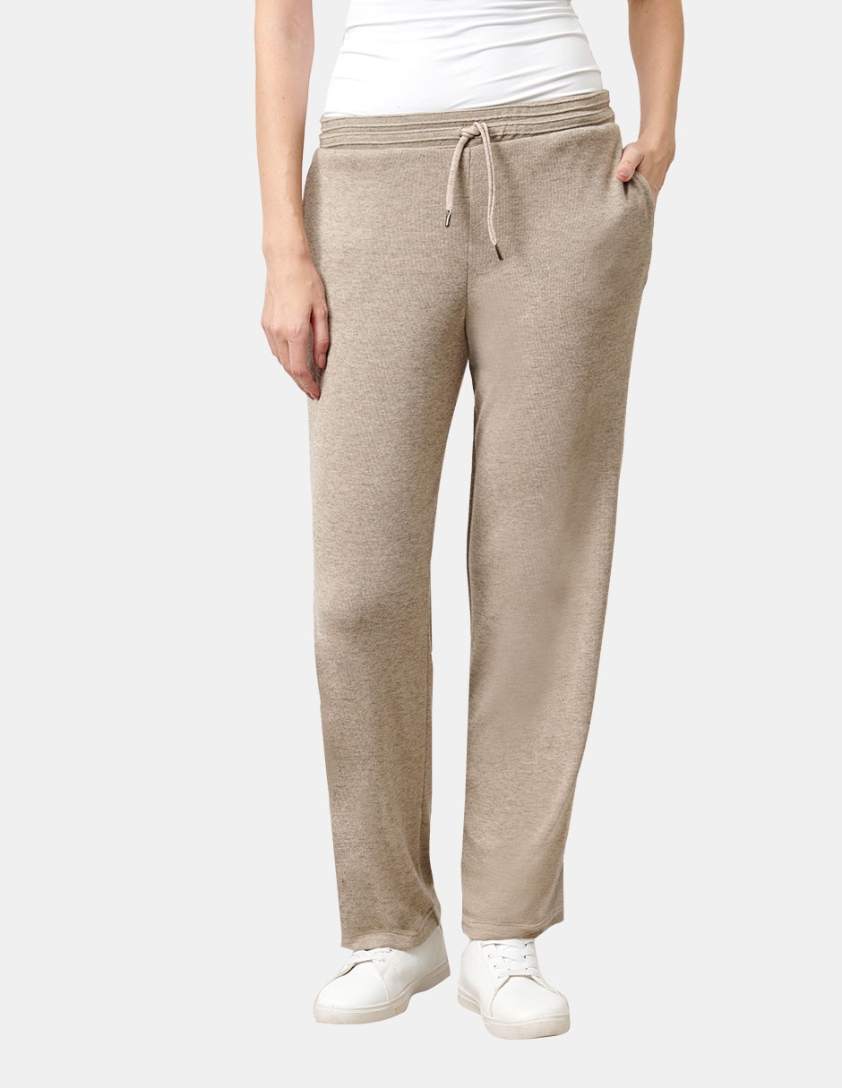 Pants regular con jareta para mujer Pants regular con jareta para mujer