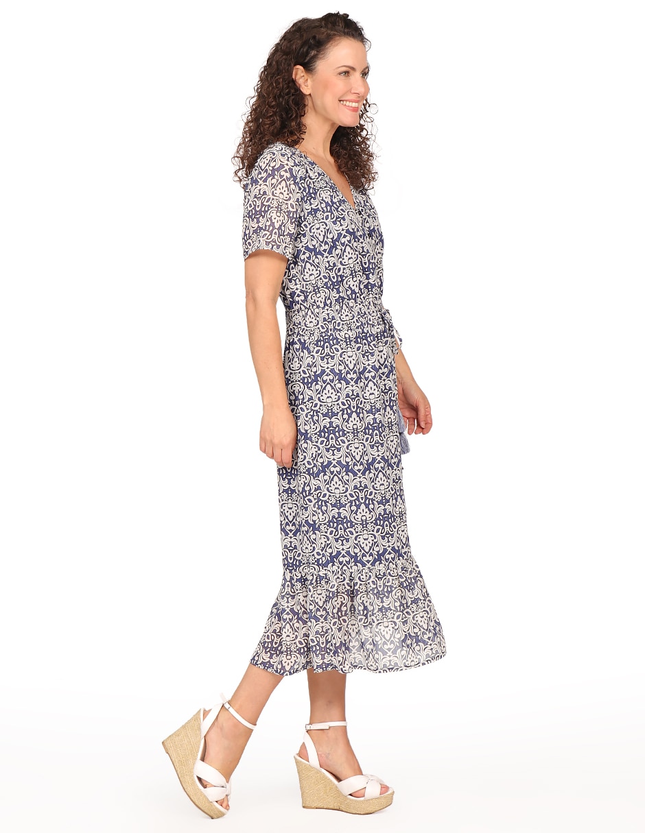 Vestido midi casual Bruno para mujer 2