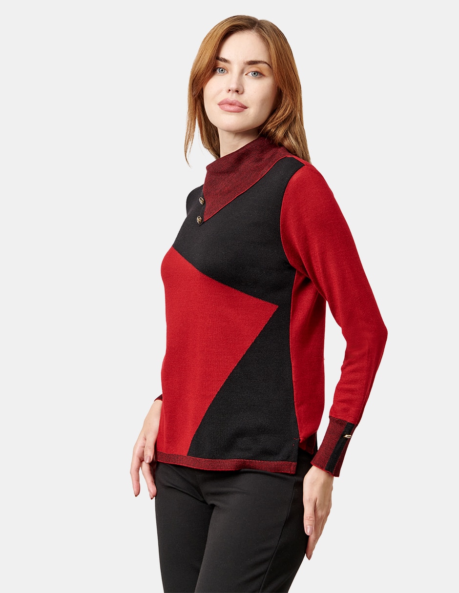 Blusa túnica manga larga para mujer 3