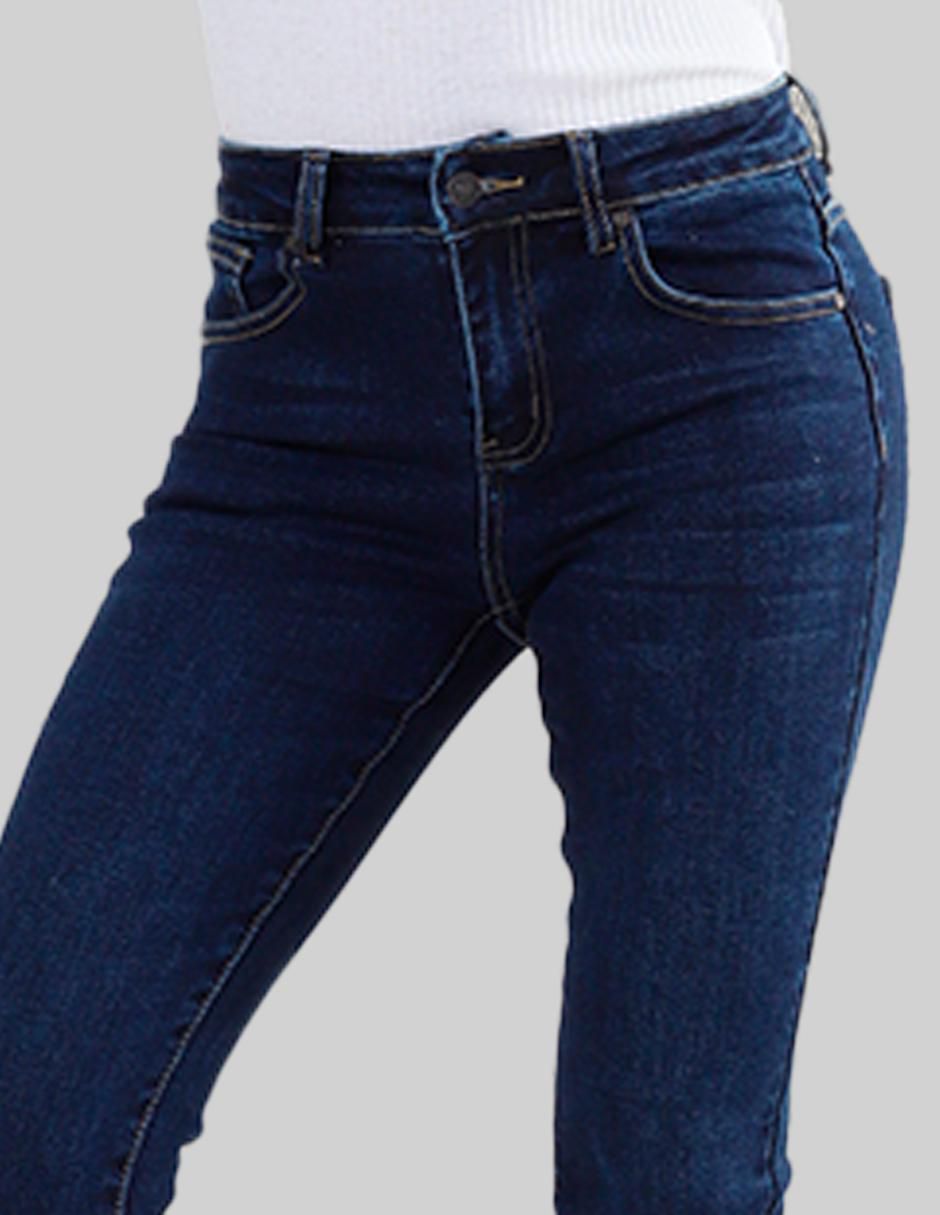 Jeans regular skinny AC25841 5 corte media cintura para mujer 2