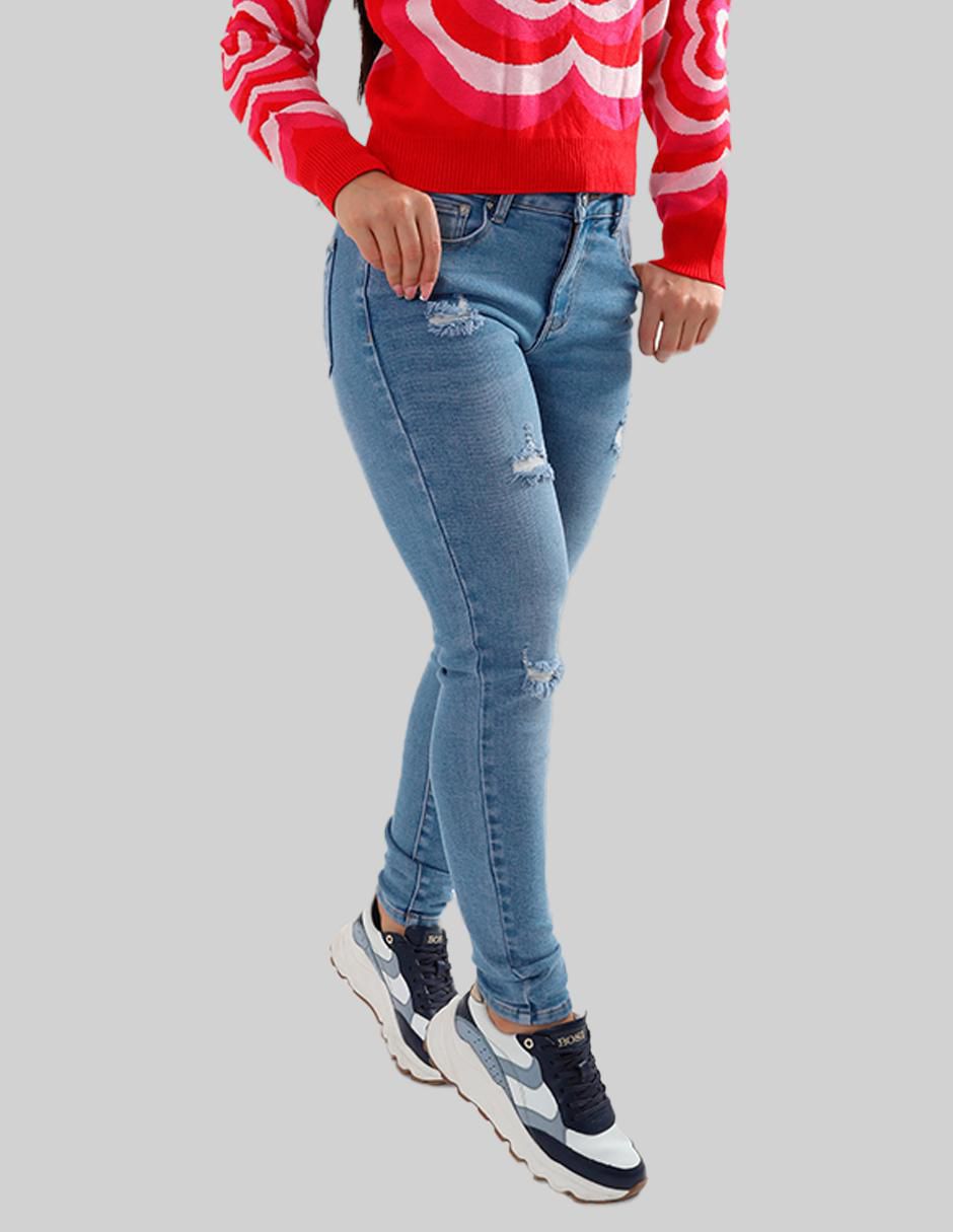 Jeans skinny para mujer 4