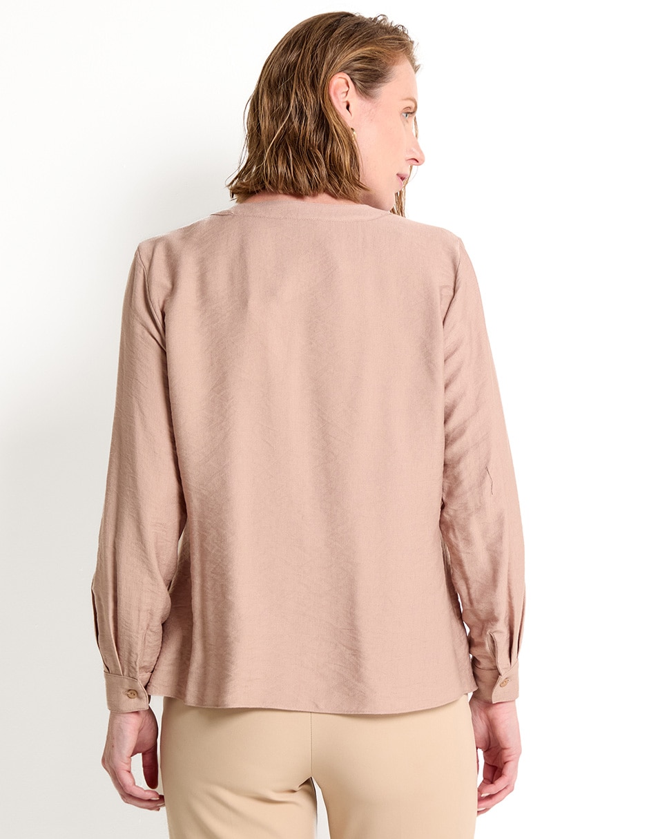 Blusa manga larga para mujer 2
