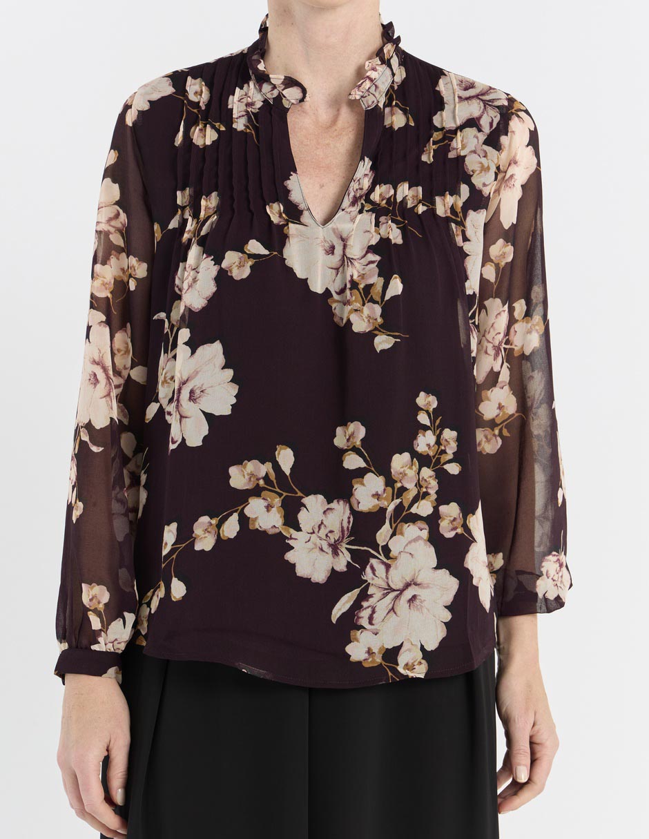 Blusa manga larga para mujer 5