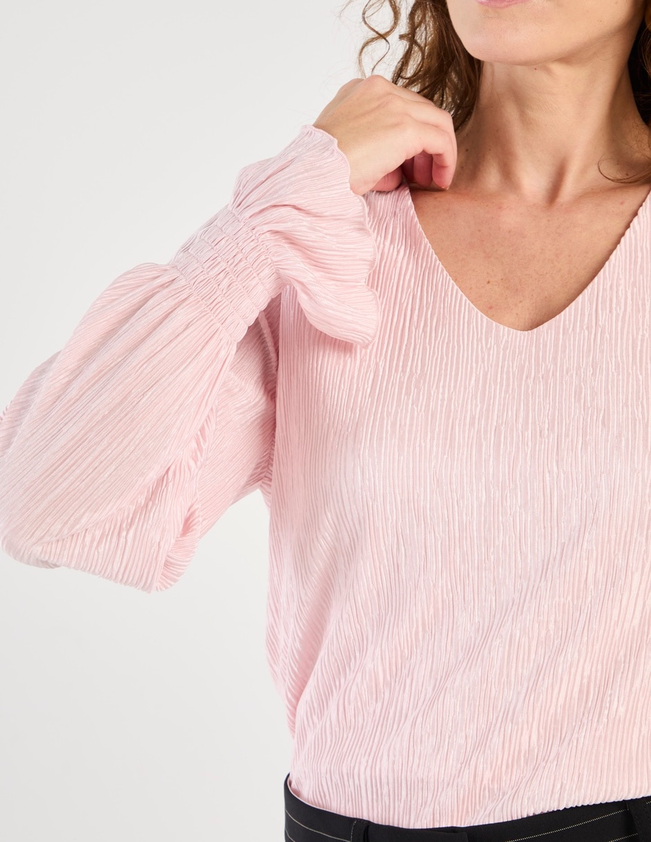 Blusa manga larga para mujer 4