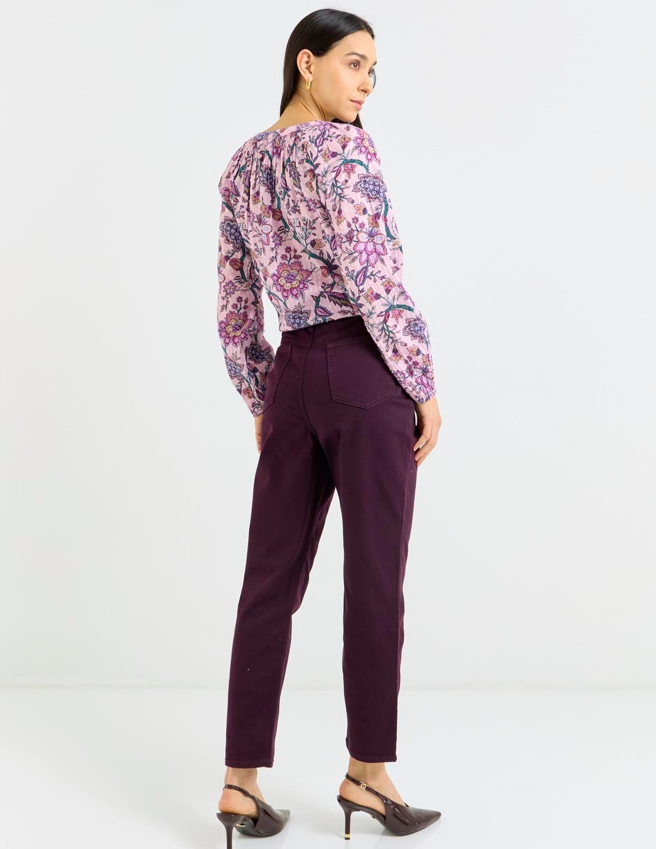 Jeans straight para mujer 2