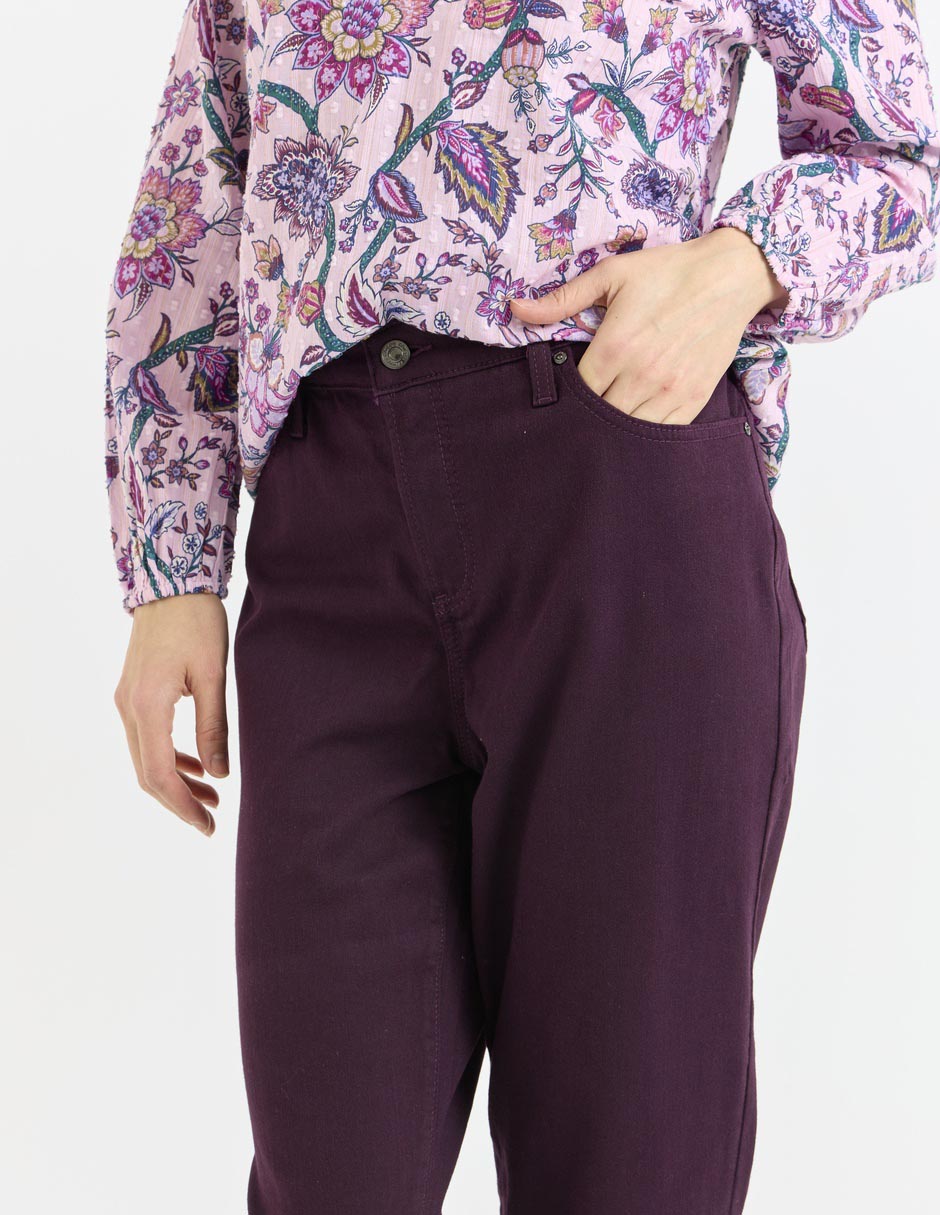 Jeans straight para mujer 4
