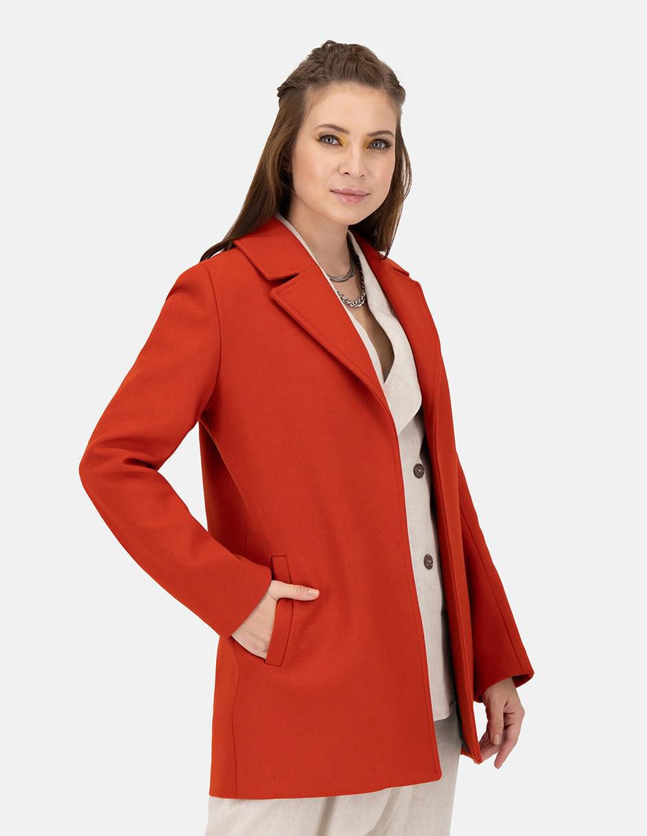 Abrigo de lana para mujer