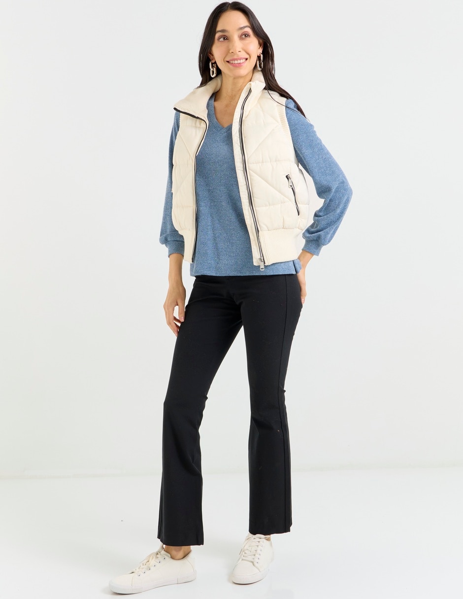 Blusa manga larga para mujer