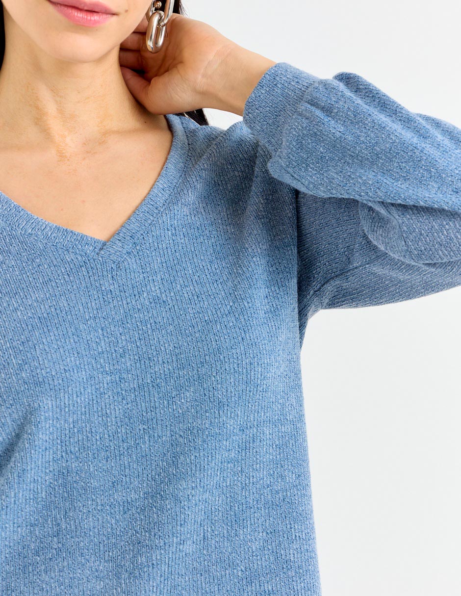 Blusa manga larga para mujer
