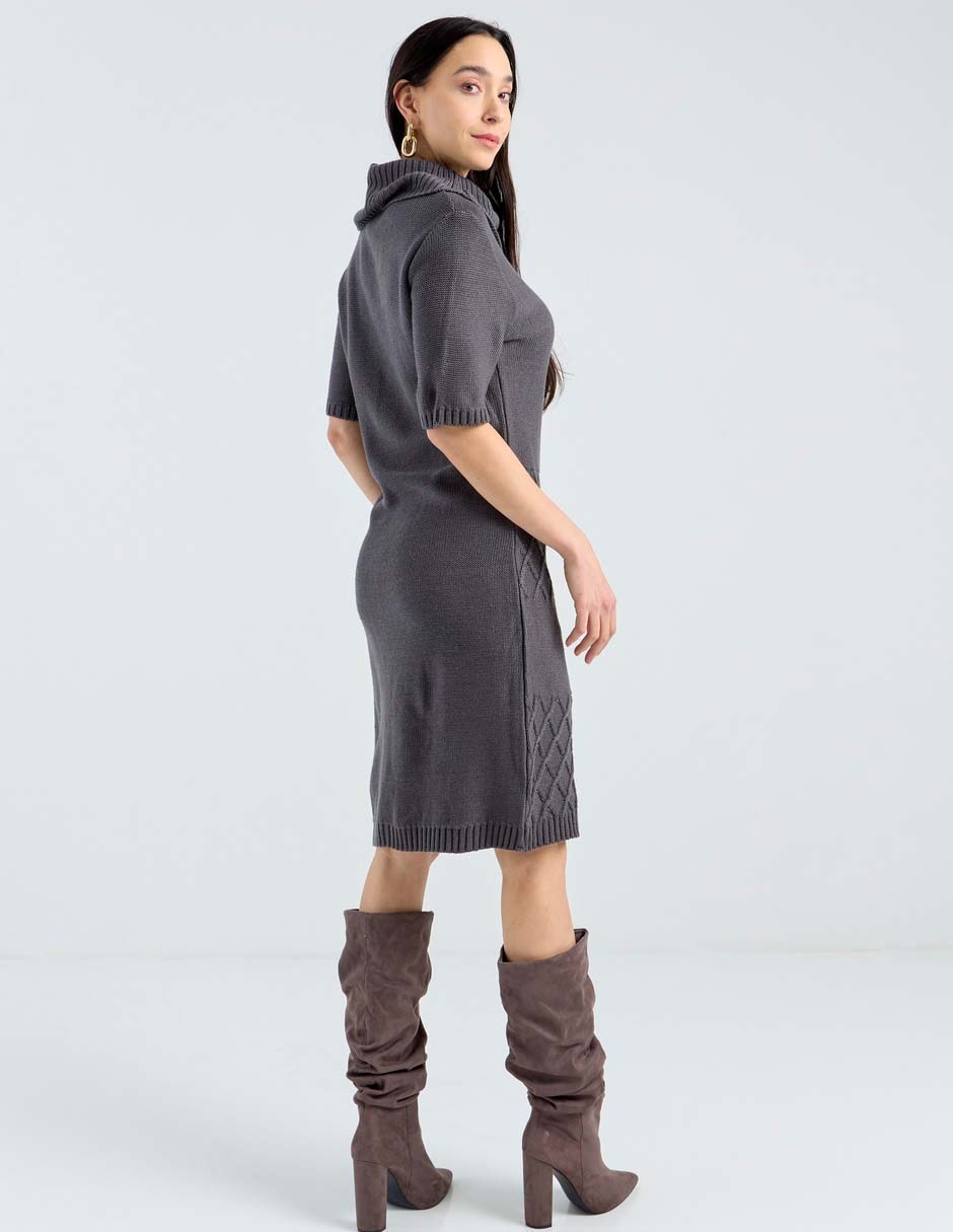 Vestido a la rodilla casual para mujer 2