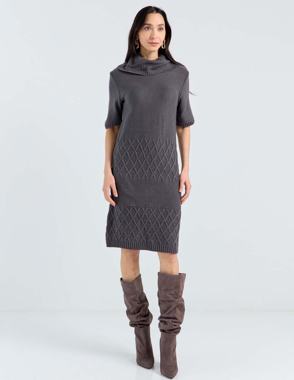 Vestido a la rodilla casual para mujer 3