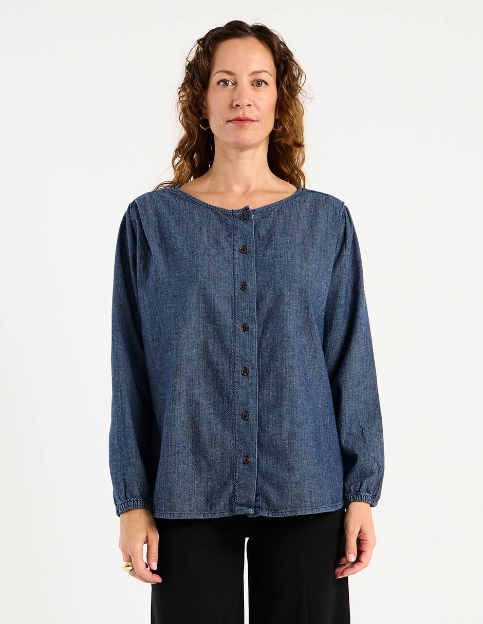 Blusa manga larga para mujer 2