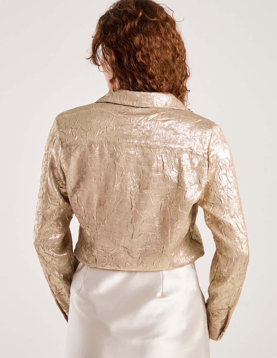 Blusa camisera manga larga para mujer 2