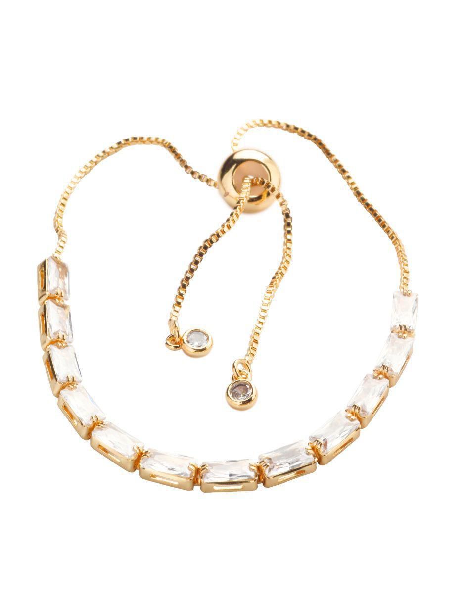 Pulsera Brisée con acabado baño de oro