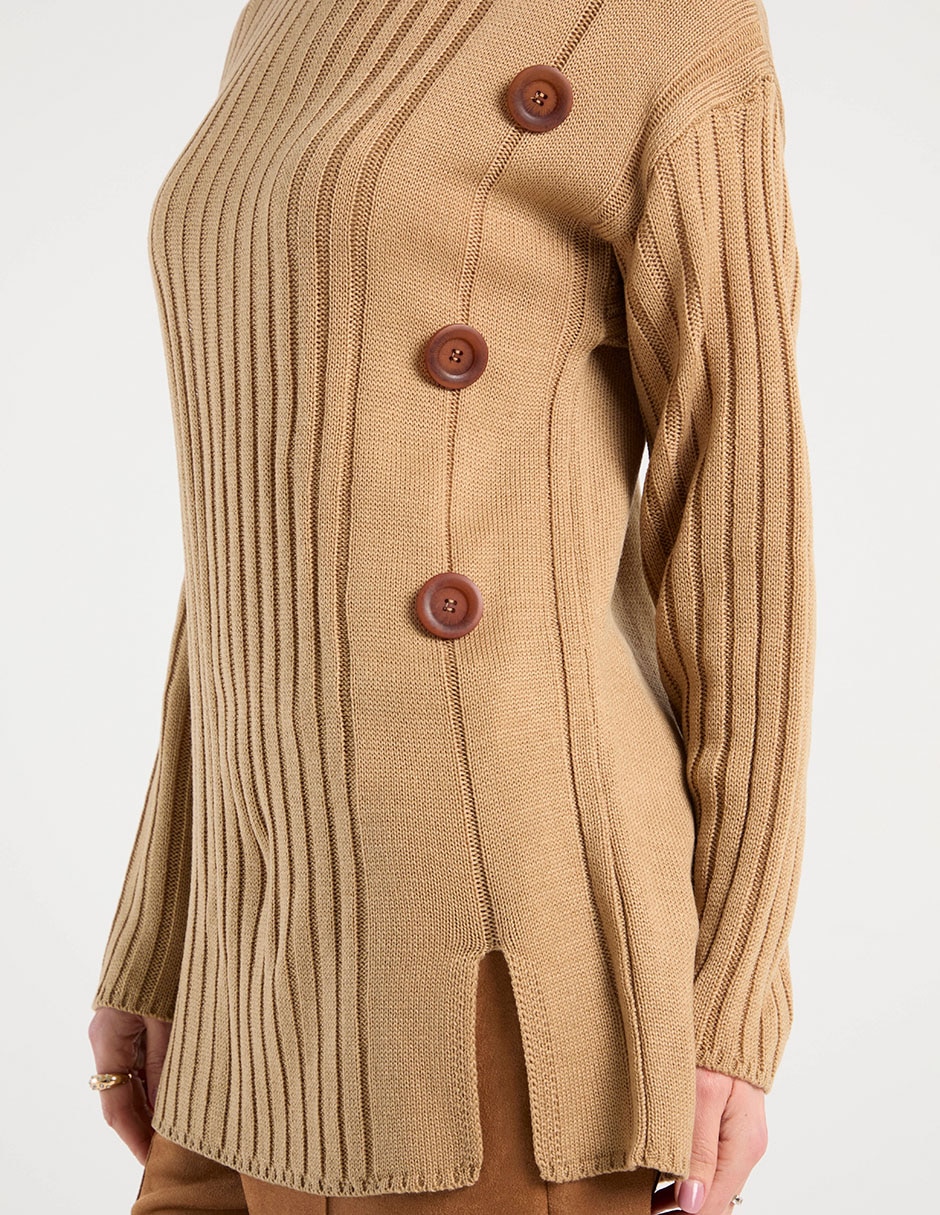 Suéter cuello alto para mujer 5