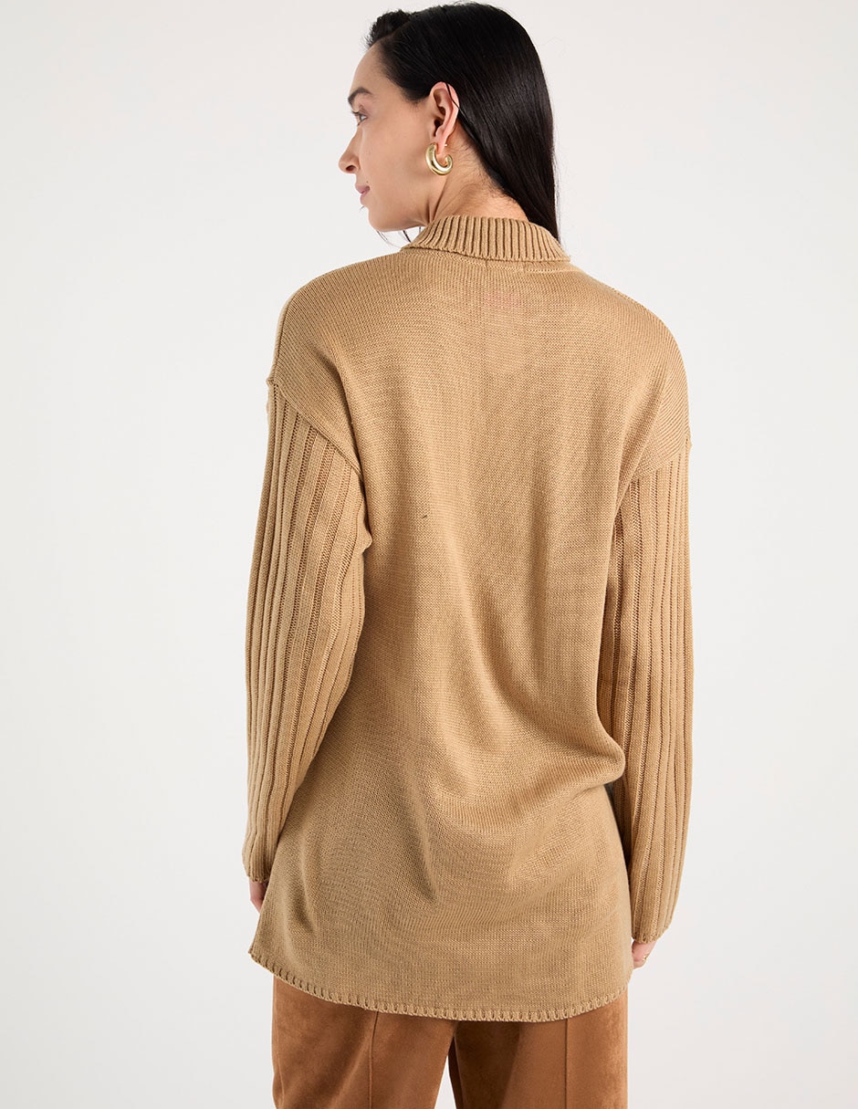 Suéter cuello alto para mujer 6