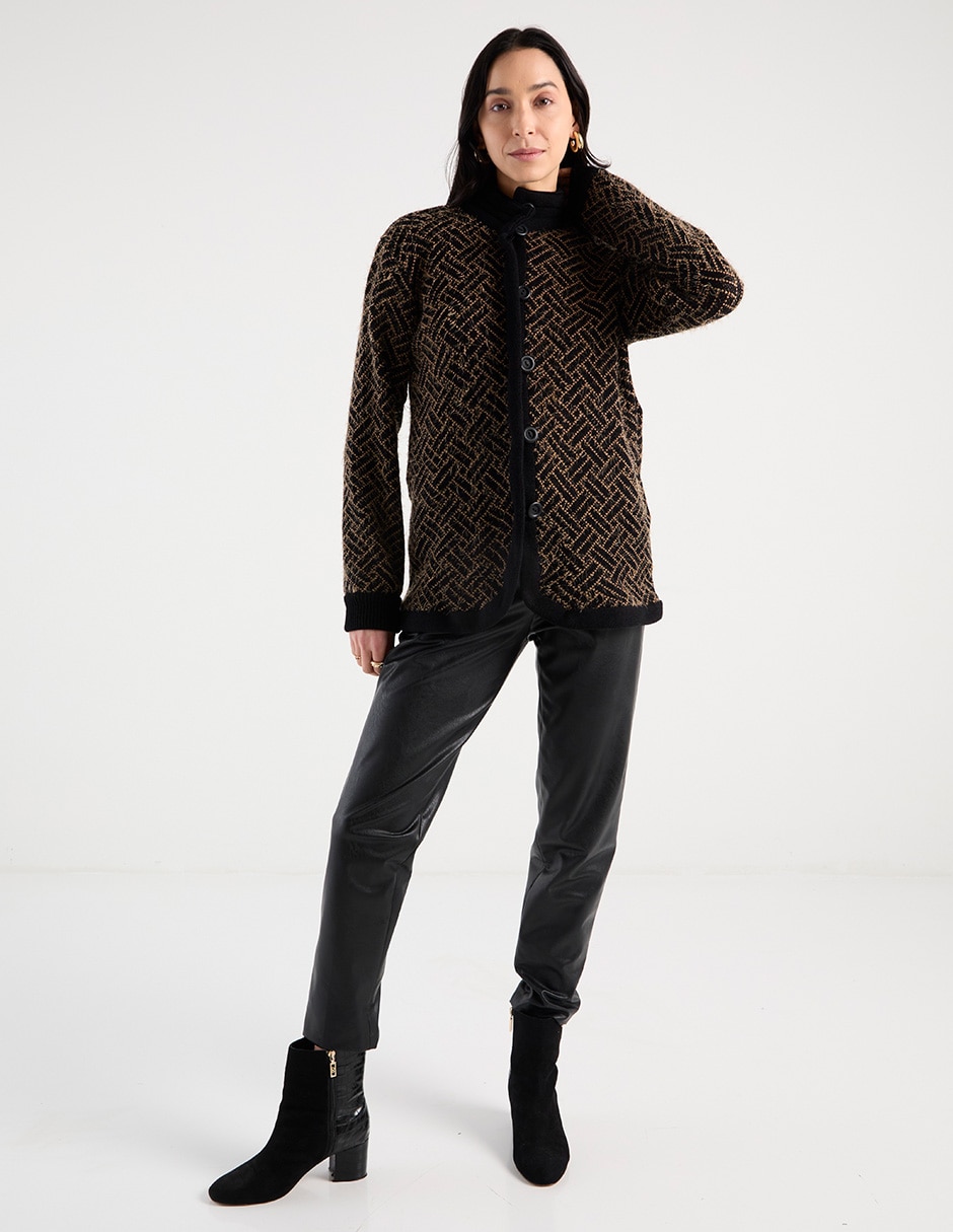 Suéter cuello alto para mujer 2