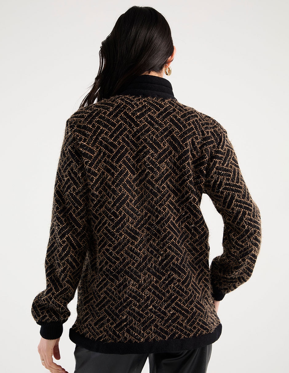 Suéter cuello alto para mujer 6