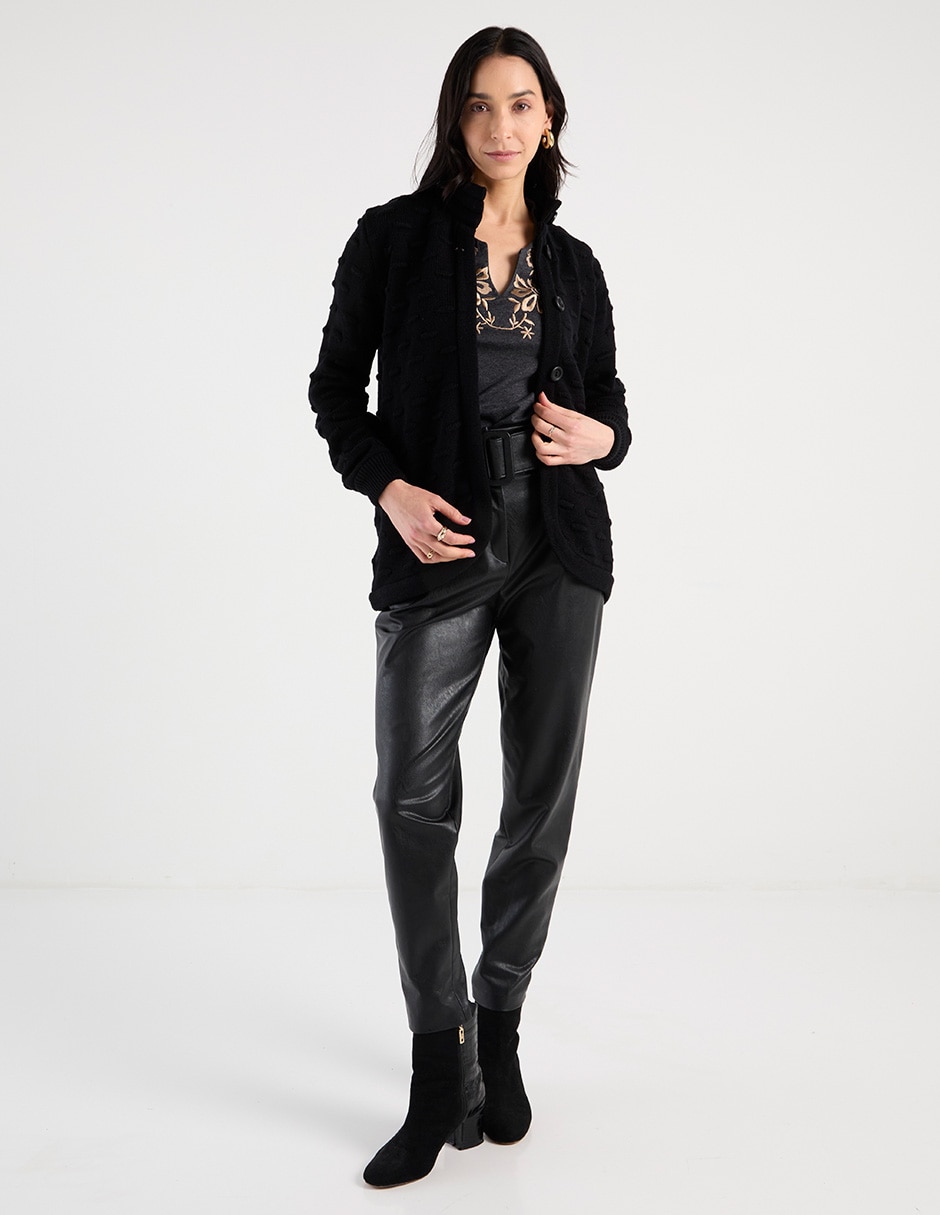 Suéter cuello alto para mujer 2