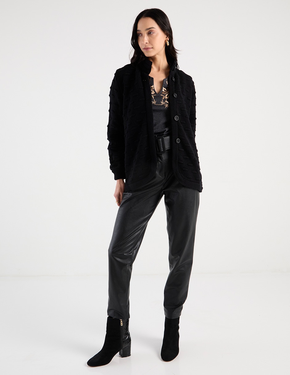 Suéter cuello alto para mujer 3