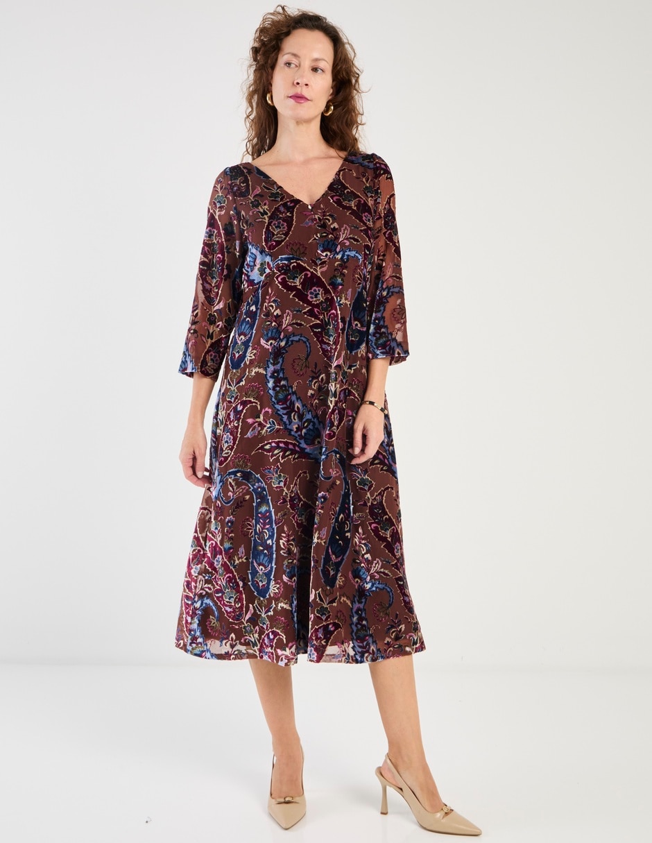 Vestido midi casual para mujer 3