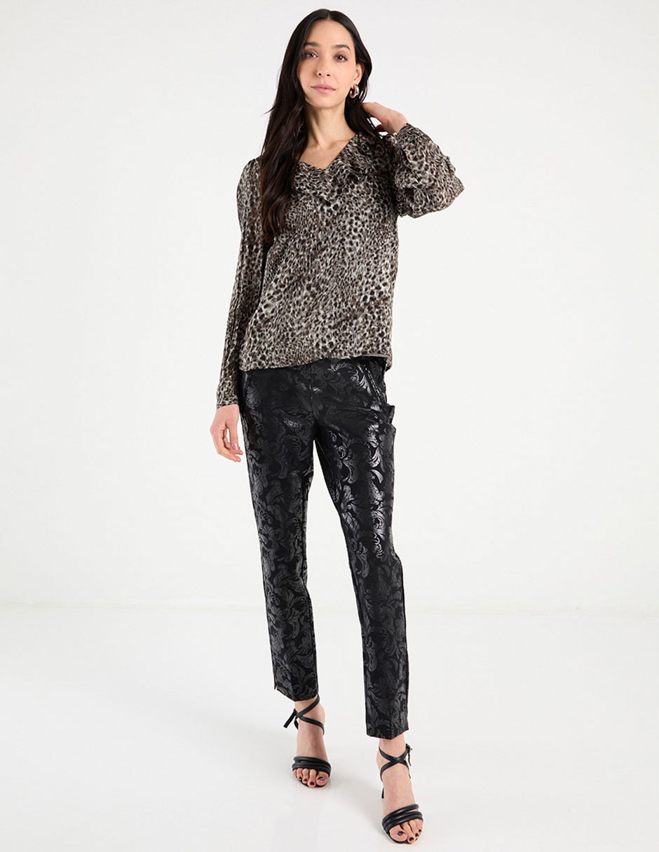 Blusa manga larga para mujer 3