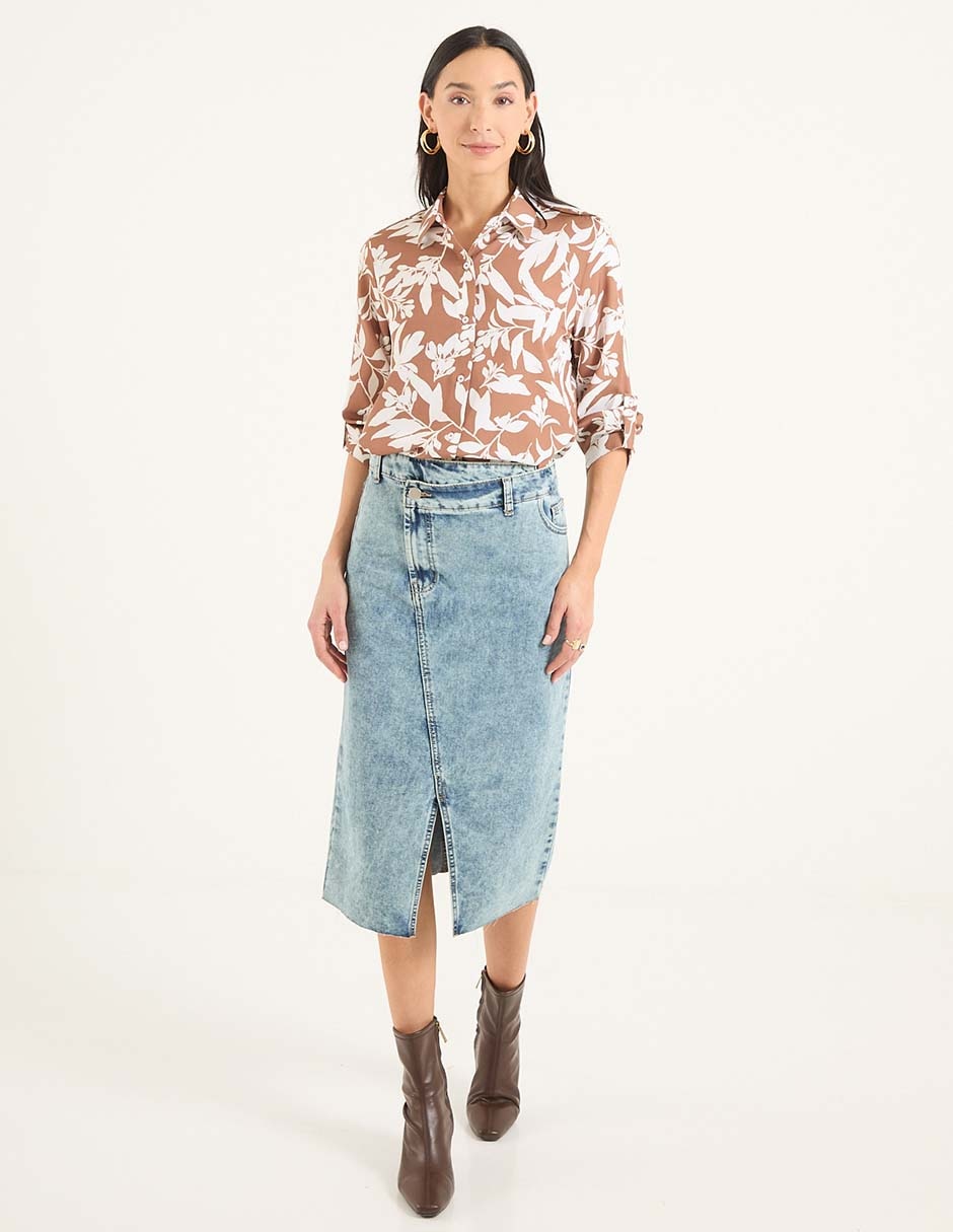 Blusa manga 3/4 para mujer 3